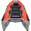 Лодка ПВХ Roger Boat Hunter keel 3200 (малокилевая, красный/серый комби)