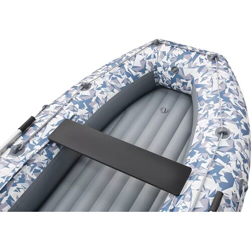 Лодка ПВХ Roger Boat Trofey 2900 (без киля, битое стекло/серый комби)