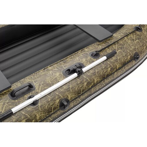 Лодка ПВХ Roger Boat Zefir 3100 LT (малокилевой, камуфляж камыш/черный комби)