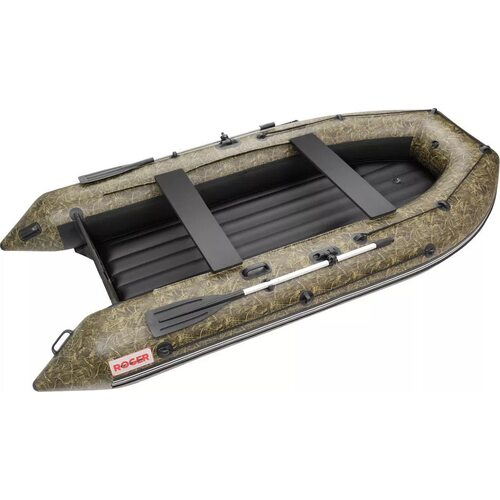Лодка ПВХ Roger Boat Zefir 3100 LT (малокилевой, камуфляж камыш/черный комби)