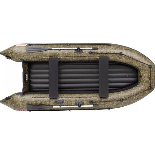 Лодка ПВХ Roger Boat Zefir 3100 LT (малокилевой, камуфляж камыш/черный комби)
