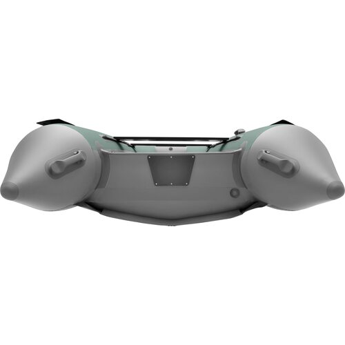 Лодка ПВХ Roger Boat Zefir 4000 (большой киль, зеленый/серый комби)