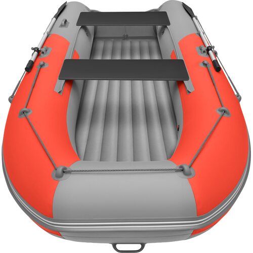 Лодка ПВХ Roger Boat Sfera 3500 (безконусная, малый киль, красный/серый комби)