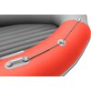 Лодка ПВХ Roger Boat Sfera 4000 (безконусная, средний киль, красный/серый комби)