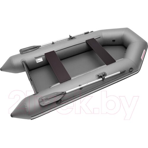 Лодка ПВХ Roger Boat Standart 2800 (с привалом, серый)