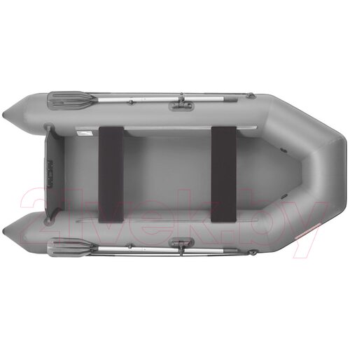 Лодка ПВХ Roger Boat Standart 2800 (с привалом, серый)