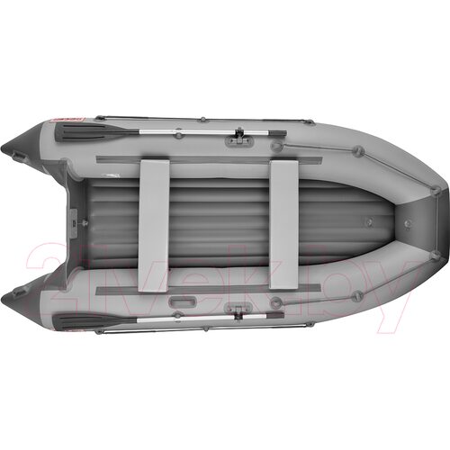 Лодка ПВХ Roger Boat Trofey 3100 (без киля, серый/графит)