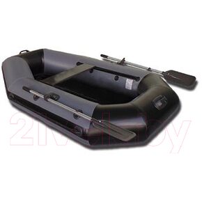 Лодка ПВХ Vivax К220 с ковриком-сланью (без киля, серый/черный) Лодка ПВХ Vivax К220 с ковриком-сланью (без киля, серый/черный)