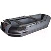 Лодка ПВХ Vivax К280Т с полом-сланью (без киля, серый/черный)