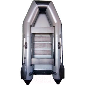 Лодка ПВХ Vivax Т280 с ковриком-сланью (без киля, серый/черный) Лодка ПВХ Vivax Т280 с ковриком-сланью (без киля, серый/черный)