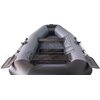 Лодка ПВХ Vivax К250 c полом-книгой (без киля, серый/черный)