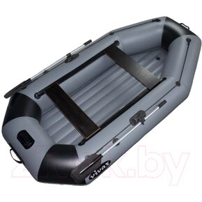 Лодка ПВХ Vivax К300Т НДНД (без киля, серый/черный) Лодка ПВХ Vivax К300Т НДНД (без киля, серый/черный)