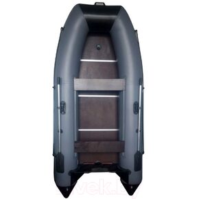 Лодка ПВХ Vivax Т300 с полом-книгой (без киля, серый/черный) Лодка ПВХ Vivax Т300 с полом-книгой (без киля, серый/черный)
