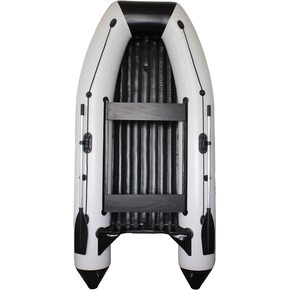 Лодка ПВХ Vivax Т380Р НДНД (с килем, серый/черный)