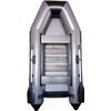 Лодка ПВХ Vivax Т280 с ковриком-сланью (без киля, серый/черный)
