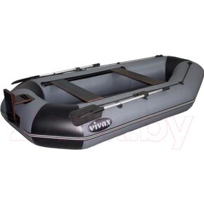 Лодка ПВХ Vivax К300Т с полом-книгой (без киля, серый/черный) Лодка ПВХ Vivax К300Т с полом-книгой (без киля, серый/черный)