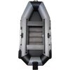 Лодка ПВХ Vivax К270Т с ковриком-сланью (без киля, серый/черный)