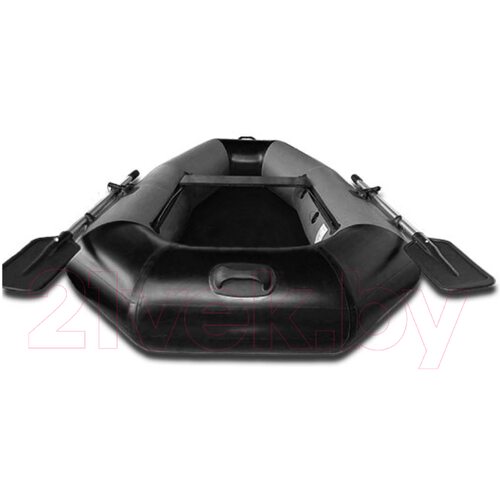 Лодка ПВХ Vivax К220 с ковриком-сланью (без киля, серый/черный)