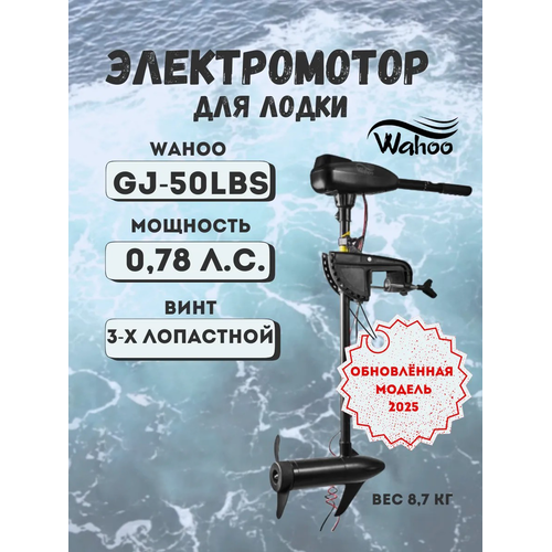 Лодочный мотор Wahoo GJ-L-50 (2025)