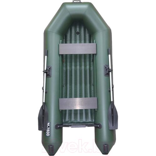 Лодка ПВХ Муссон 2800 НД (зеленый)