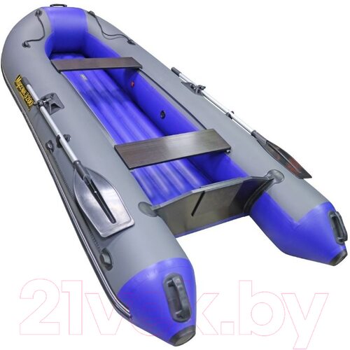 Лодка ПВХ Муссон 3200 НД (серый/синий)