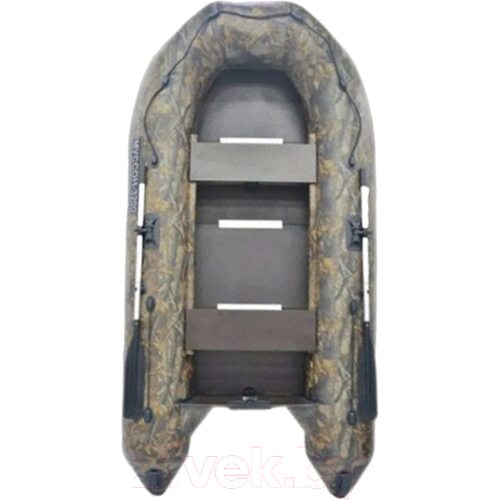 Лодка ПВХ Муссон 3400 СК кмф лес