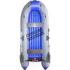 Лодка ПВХ Муссон 3400 НД НД (серый/синий)