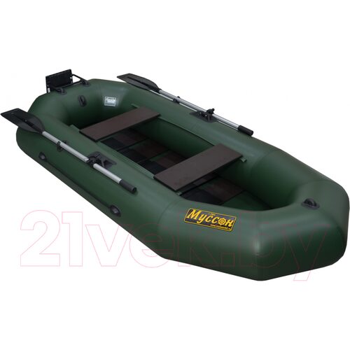 Лодка ПВХ Муссон R-260 PC TP (зеленый)