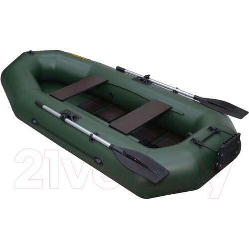 Лодка ПВХ Муссон R-260 PC TP (зеленый)