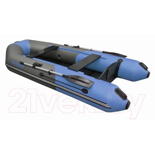 Лодка ПВХ Муссон 3000 С (серый/синий)