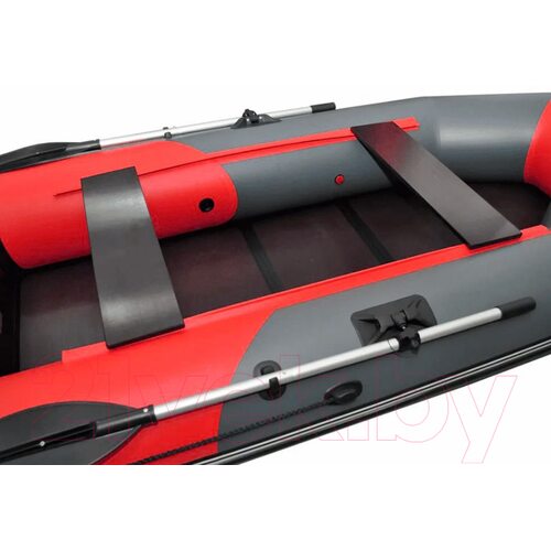 Лодка ПВХ Муссон 3000 С (серый/красный)