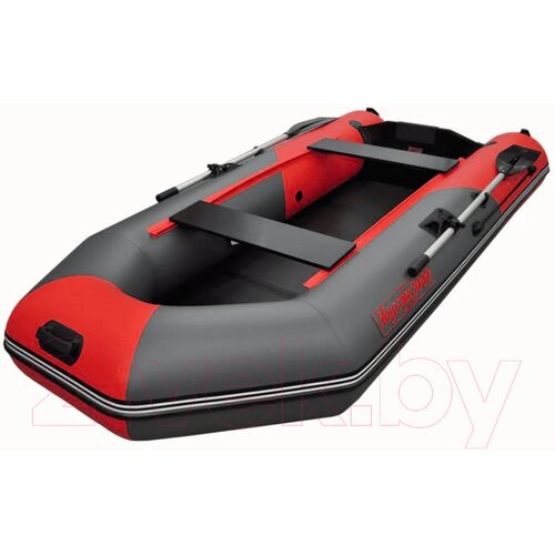 Лодка ПВХ Муссон 3000 С (серый/красный)