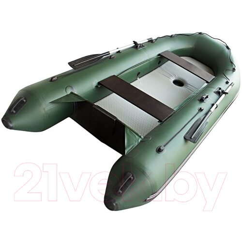 Лодка ПВХ Муссон 3400 Airdeck Киль (зеленый)