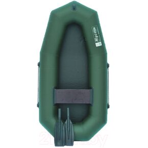 Лодка ПВХ Муссон R-195 с гребками (зеленый) Лодка ПВХ Муссон R-195 с гребками (зеленый)