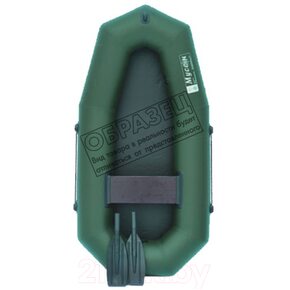 Лодка ПВХ Муссон R-195 с гребками (серый) Лодка ПВХ Муссон R-195 с гребками (серый)