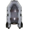 Лодка ПВХ Муссон 2400 (серый, с лодочным мотором Parsun T 5 BMS)