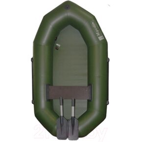 Лодка ПВХ Муссон R-200 с гребками (зеленый) Лодка ПВХ Муссон R-200 с гребками (зеленый)