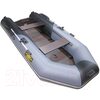Лодка ПВХ Муссон 2800 СК LIGHT (серый/черный)