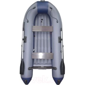 Лодка ПВХ Муссон 2900 НД НД (серый/синий)