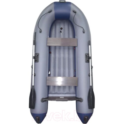 Лодка ПВХ Муссон 2900 НД НД (серый/синий)
