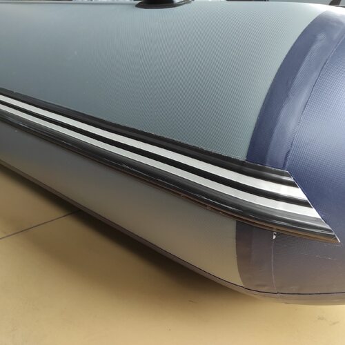 Лодка ПВХ Муссон 3400 СК (серый/синий)