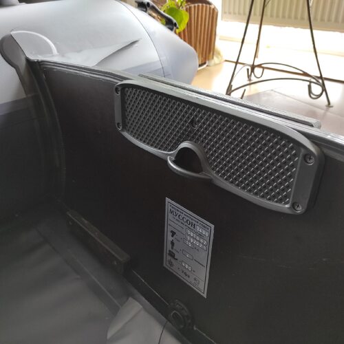 Лодка ПВХ Муссон 3400 СК (серый/синий)