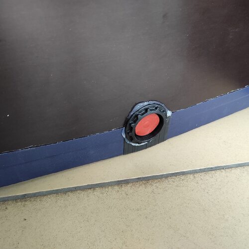 Лодка ПВХ Муссон 3400 СК (серый/синий)