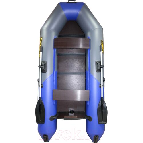 Лодка ПВХ Муссон 2800 СК LIGHT (серый/синий)