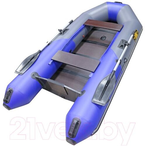 Лодка ПВХ Муссон 2800 СК LIGHT (серый/синий)