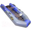 Лодка ПВХ Муссон 2800 СК LIGHT (серый/синий)