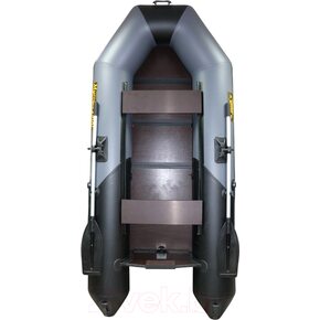 Лодка ПВХ Муссон 2800 СК LIGHT (серый/черный)