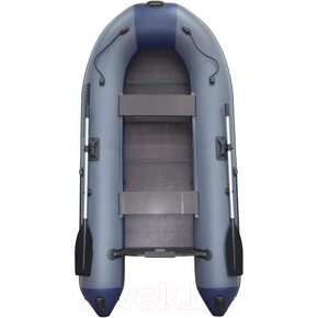 Лодка ПВХ Муссон 2900 СК Light (серый/синий)