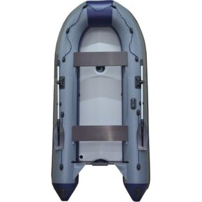 Лодка ПВХ Муссон 3400 Airdeck Киль (серый/синий)