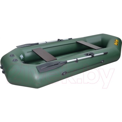 Лодка ПВХ Муссон S-280 НД (зеленый)